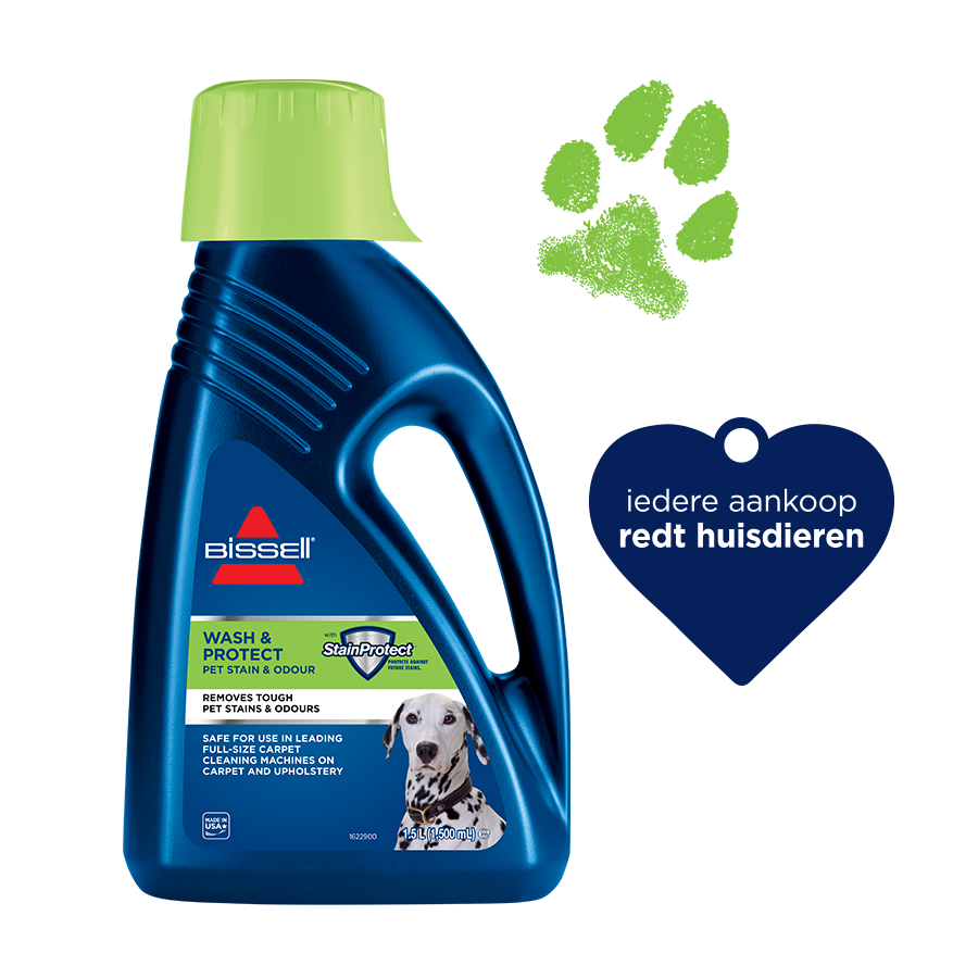 Bissell - Wash & Protect Pet Formula - 1500 ml - 1 pc(s)