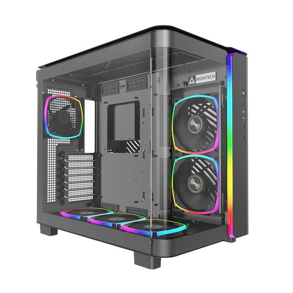 Case|MONTECH|KING 95 PRO (B)|MidiTower|Not included|ATX|MicroATX|MiniITX|Colour Black|KING95PRO(B)