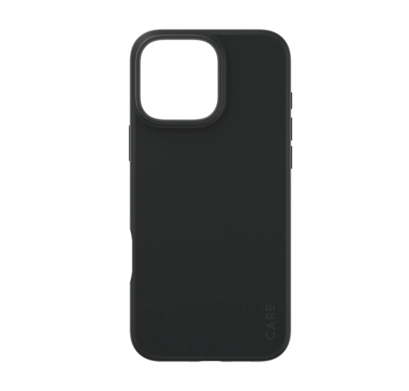 CARE Fashionable Case - Back cover - Apple - iPhone 16 Pro Max - Recycled plastic - Black