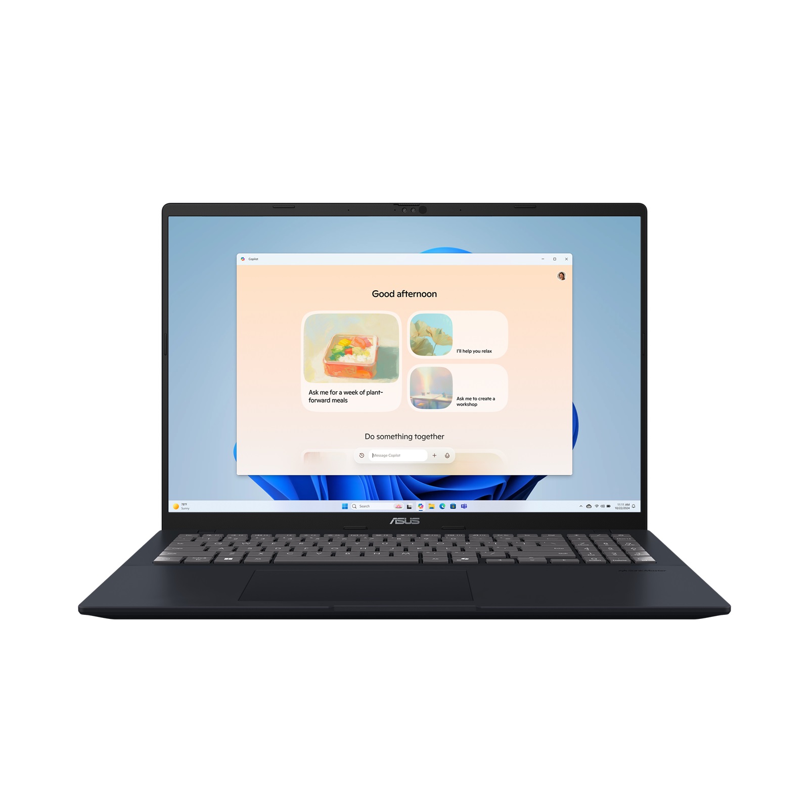 Asus Vivobook 16 X1607CA-MB045W - Quiet Blue - 16 " - IPS - WUXGA - 60 Hz - 1920 x 1200 pixels - Anti-glare - Intel Core Ultra 5 - 225H - 16 GB - DDR5 - Solid-state drive capacity 512 GB - Intel Graphics - Windows 11 Home - 802.11ax - Bluetooth version 5.