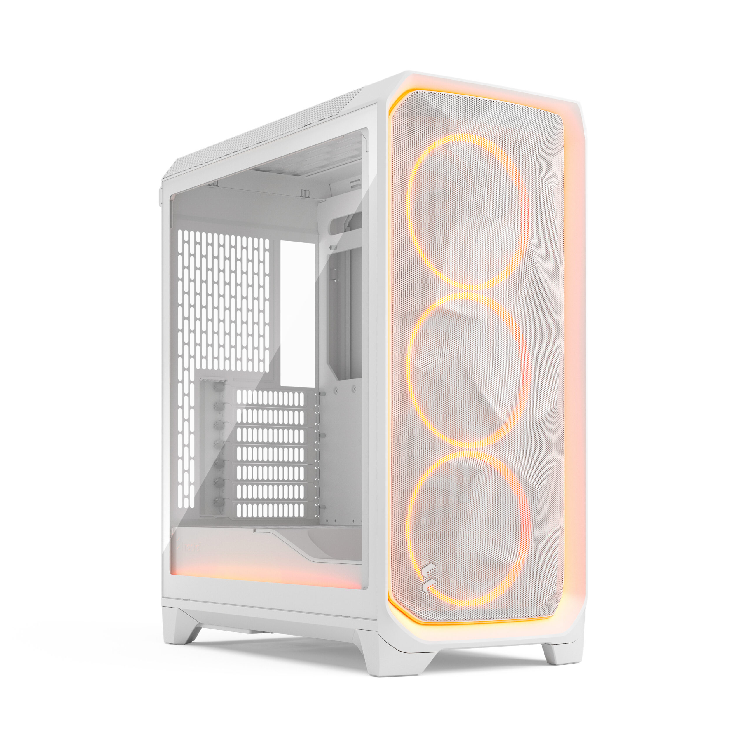 Fractal Design Meshify 3 - Ambience Pro RGB White TG Clear Tint - ATX