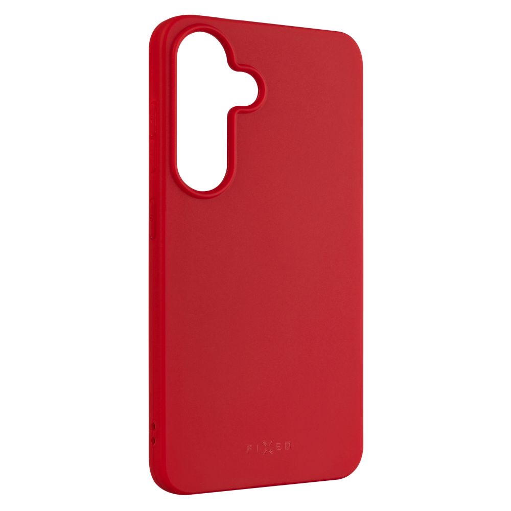 Fixed - Story - Back Cover - Samsung - Galaxy S25 - Rubber - Red