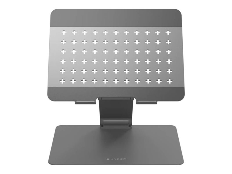 Hyper Desk Mount - HyperSpace Ergonomic Adjustable Laptop Stand - Height adjustment - 16 " - Gray