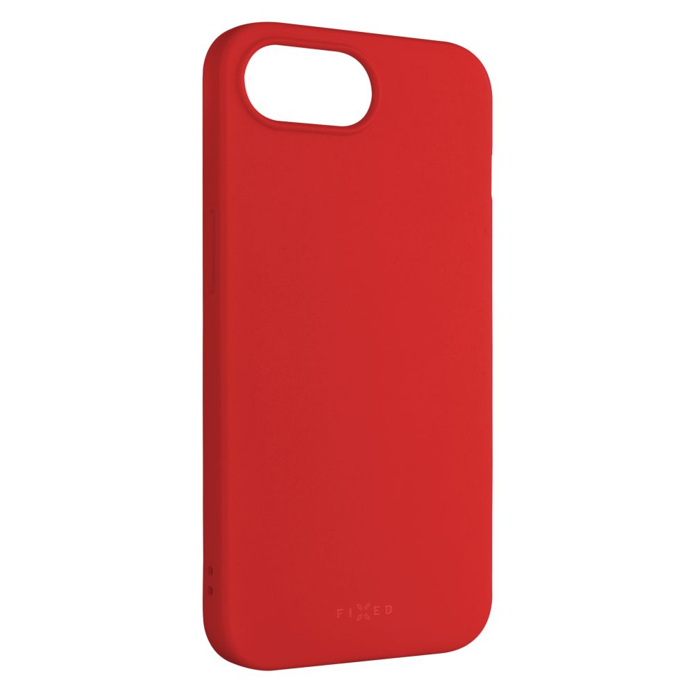 Fixed Story - Back Cover - Apple - iPhone 16e - Rubber - Red