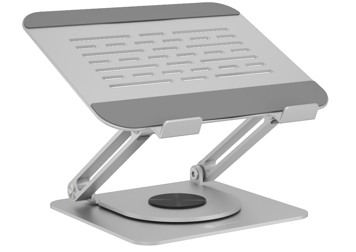 Raidsonic Laptop stands IB-NH300-R - Ergonomic positioning, Rotatable design - 17 " - Silver