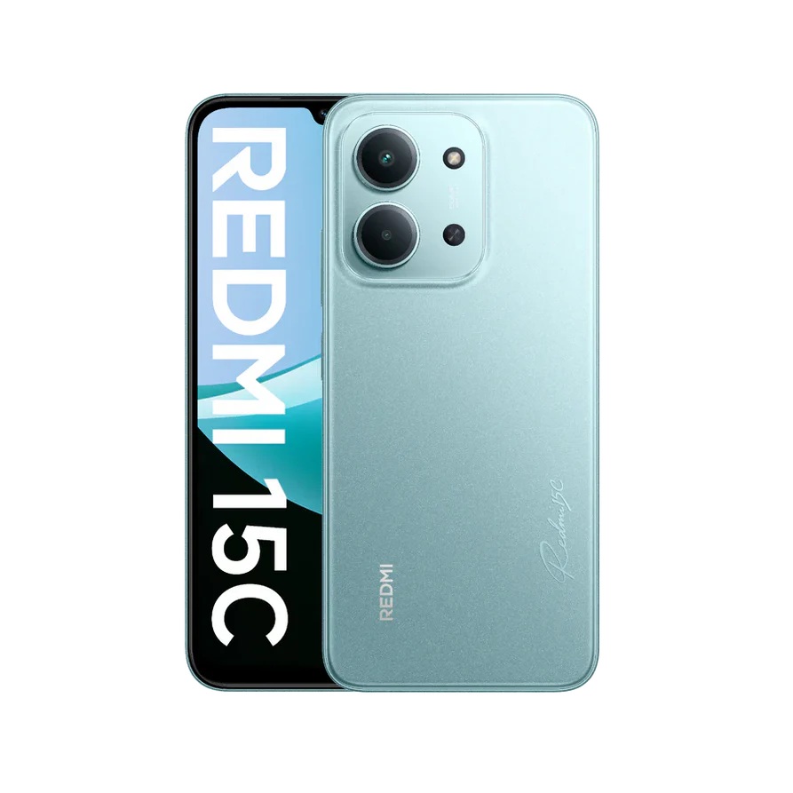 Xiaomi - Redmi - 15C 4G - Mint Green - 6.9 " - IPS LCD - 720 x 1600 pixels - Mediatek - Internal RAM 4 GB - 128 GB - Dual SIM - 4G - Main camera resolution 50 MP - Secondary camera resolution 8 MP - Android - 13 - 6000 mAh