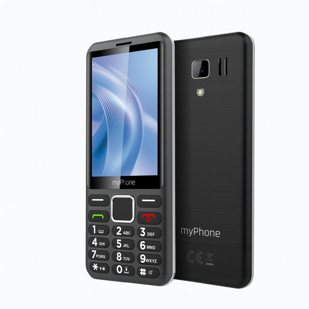 myPhone 3510 - Black - 3.5 " - IPS - 48 MB - 128 MB - Dual SIM - 3G - Main camera resolution 2 MP - 1800 mAh