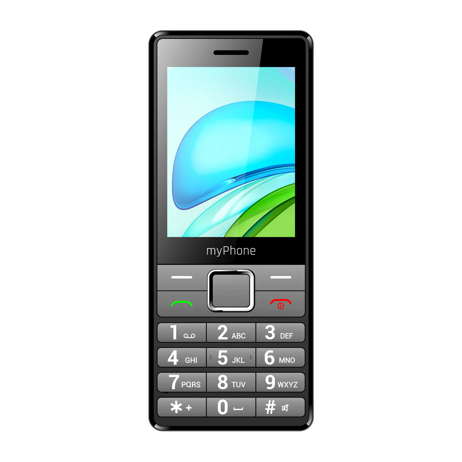 myPhone 7340 LTE - Silver - 2.8 " - IPS - 48 MB - 128 MB - Dual SIM - 3G - Main camera resolution 2 MP - 1400 mAh