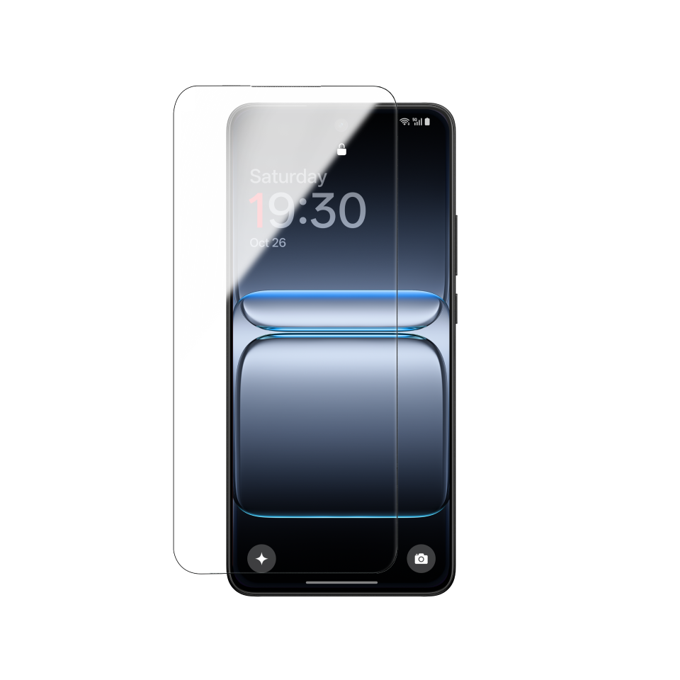 OnePlus Screen protector - OnePlus - Nord 5 - Tempered Glass - Transparent