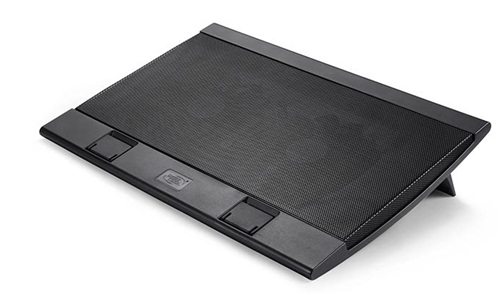 Deepcool - Laptop cooler Wind Pal FS , slim, portabel , highe performance, two 140mm fans, 2 xUSB Hub, up tp 17" - 382x262x46mm mm - 922g g
