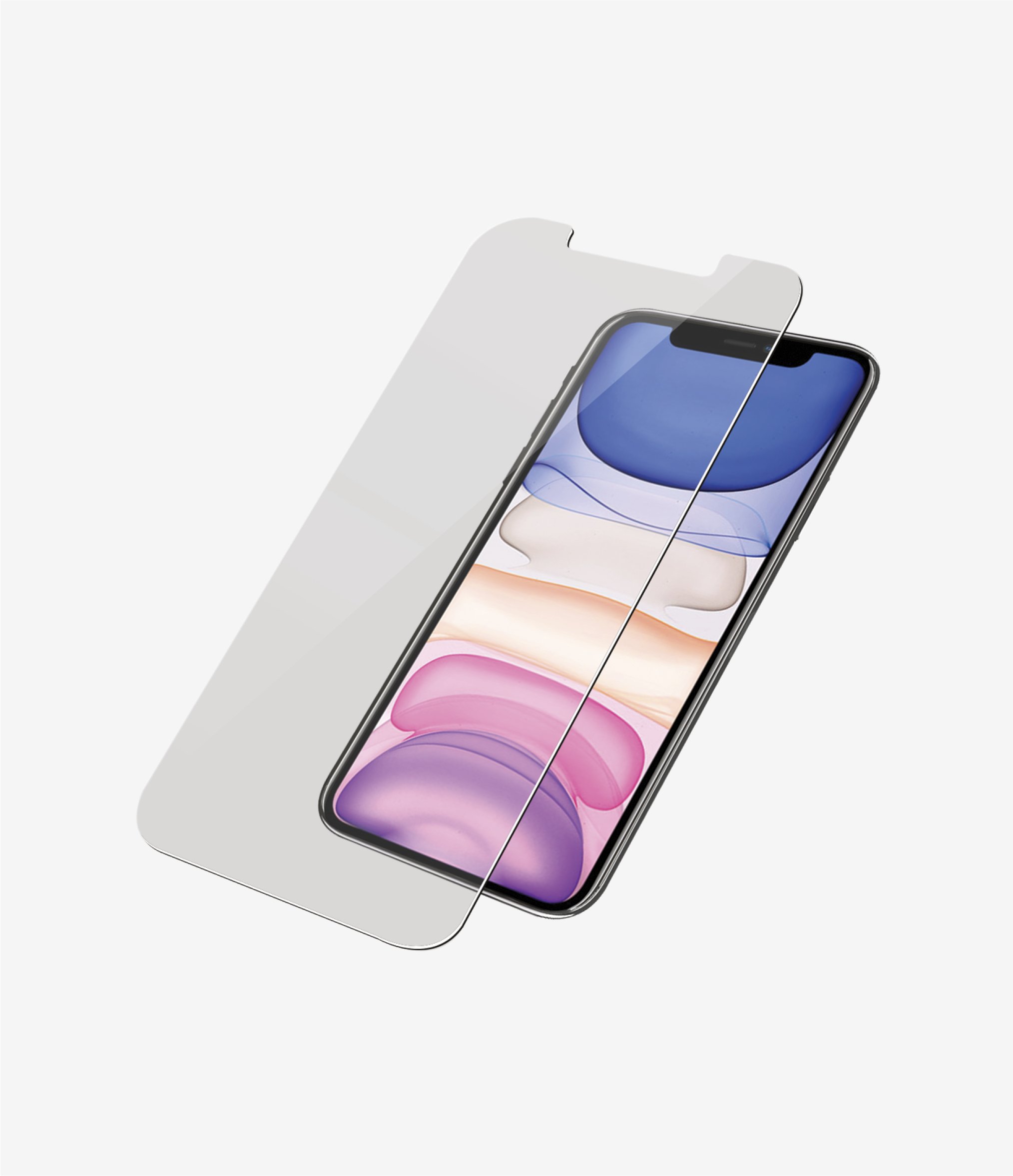 PanzerGlass - Apple - iPhone XR/11 - Hybrid glass - Transparent - Full frame coverage; Rounded edges; 100% touch preservation - Screen Protector