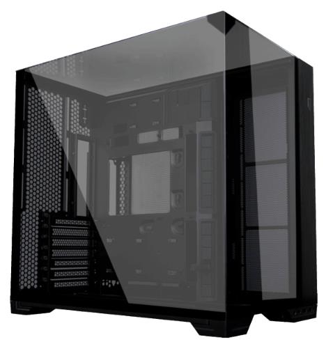 Case|LIAN LI|O11 VISION COMPACT|Tower|Case product features Transparent panel|ATX|EATX|MicroATX|MiniITX|Colour Black|G99.O11VPX.00