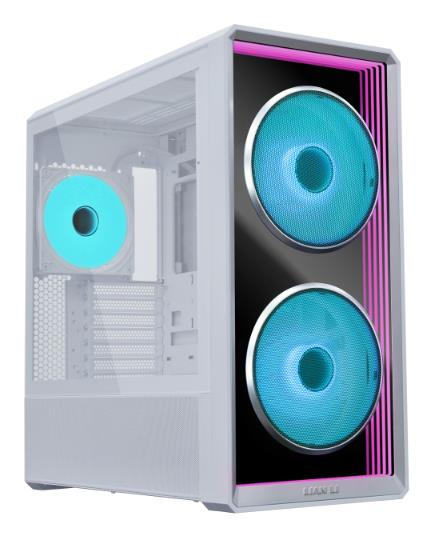Case|LIAN LI|ATX/micro ATX/EATX/SSI EEB|White|Midi Tower|PC|LANCOOL 217 INF|G99.LAN217INFW.00