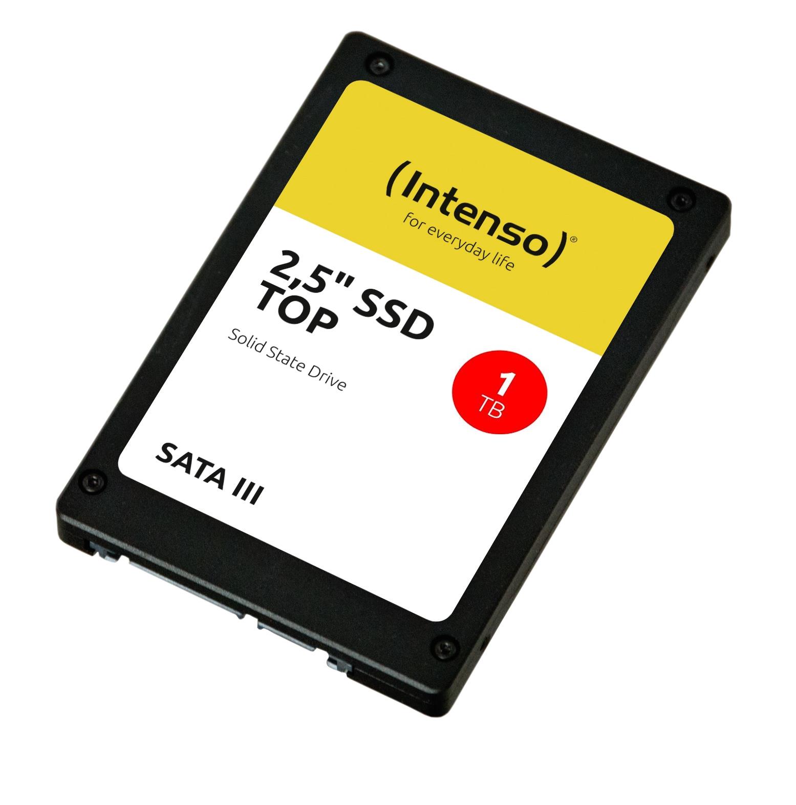 SSD|INTENSO|1000 GB|Serial ATA III|Write speed 500 MB/s|Read speed 550 MB/s|2.5"|MTBF 2000000 h|3812460