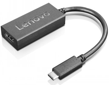 Lenovo - USB-C to HDMI 2.0b Adapter - USB-C - HDMI