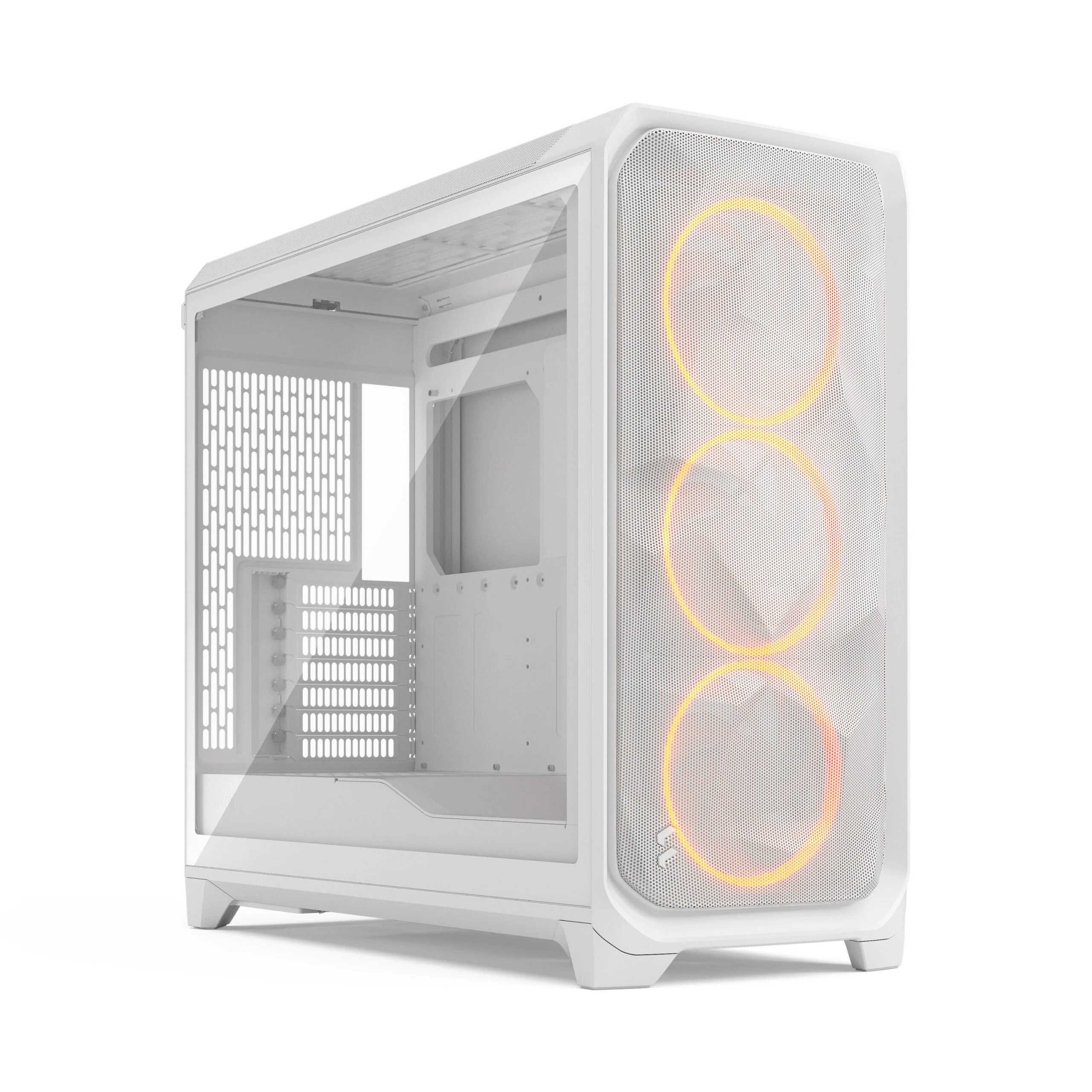 Fractal Design Meshify 3 XL - White RGB TG Clear Tint - Mid-Tower - ATX