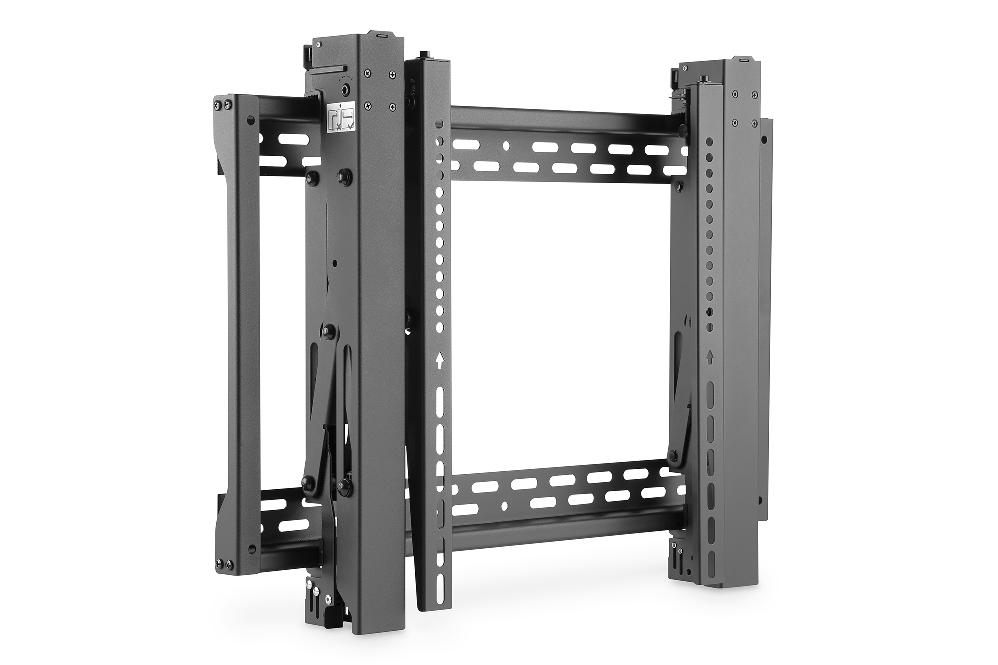 Digitus Wall mount - DA-90446 Pop-Out Video Monitor Mount - Adjustable Height, Tilt - 45-70 " - Maximum weight (capacity) 70 kg - Black