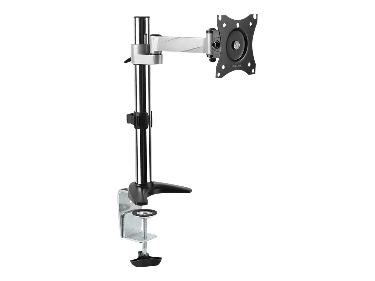 Logilink - Desk Mount - Tilt, swivel, level adjustment - 13-27 " - Maximum weight (capacity) 8 kg