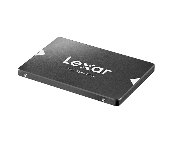 Lexar - NS100 - 256 GB - SSD form factor 2.5" - Solid-state drive interface SATA III - Read speed 520 MB/s - Write speed 510 MB/s
