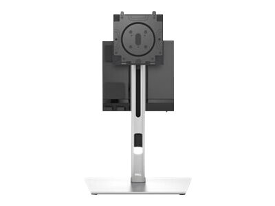 Dell - Desk Mount - OptiPlex Micro AIO MFS22 - Tilt, swivel, height adjustment, pivot - 19-27 " - Silver