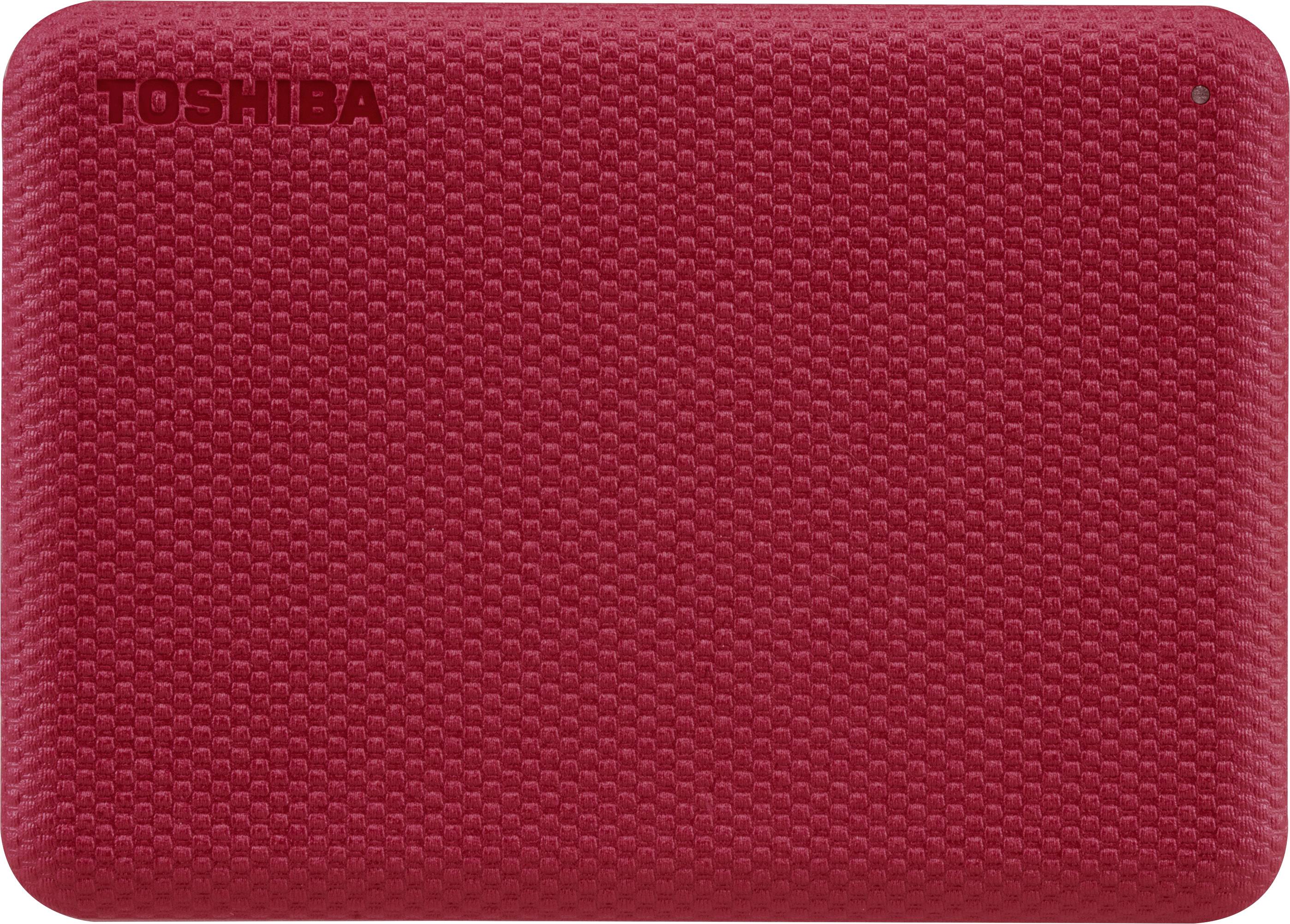 Canvio Advance - HDTCA40ER3CA - 4000 GB - 2.5 " - USB 3.2 Gen1 - Red