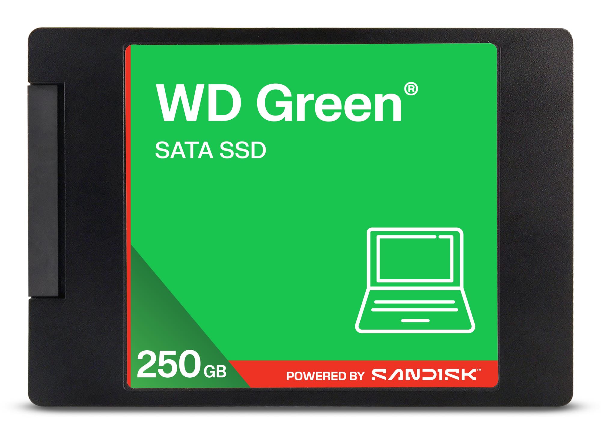 SSD|SANDISK|Green|POWERED BY SANDISK|250 GB|Serial ATA III|Read speed 545 MB/s|2.5"|WDS250G5G0A