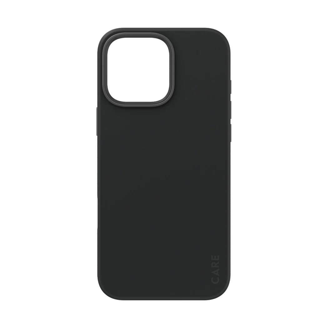 CARE Fashionable Case - Back cover - Apple - iPhone 16 Pro Max - Recycled plastic - Black - MagSafe