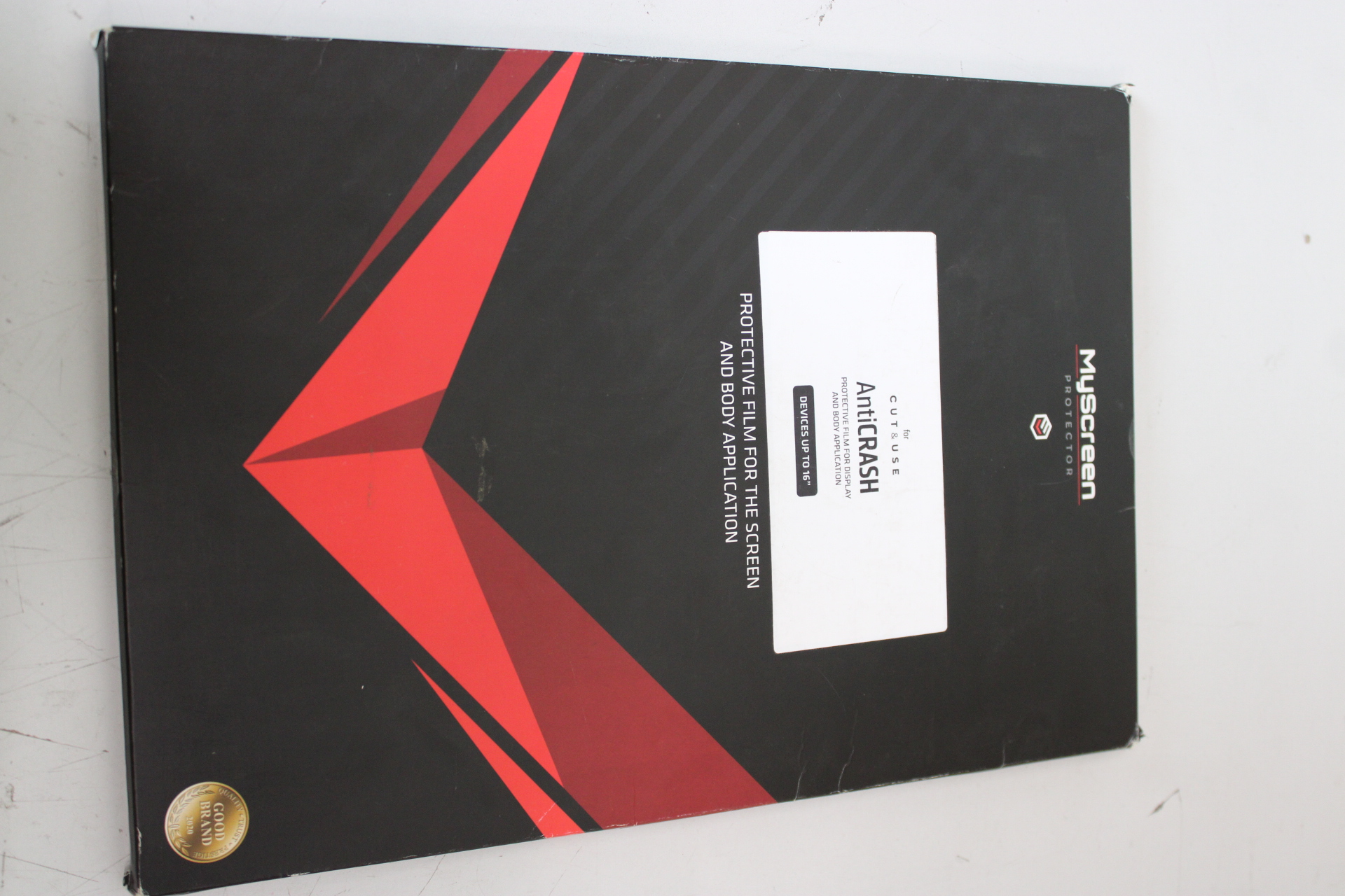 SALE OUT. MS CUT&USE antiCRASH 4.0 16" foil Sold in a pack of 10 pieces, the price is for 1 piece - SALE OUT. MyScreen CUT&USE antiCRASH 4.0 16" foil Sold in a pack of 10 pieces, the price is for 1 piece - Screen Protector - Self-healing TPU - Clear - DIR