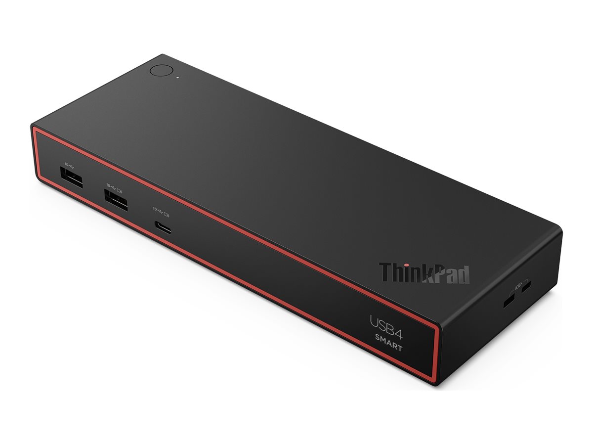 Lenovo ThinkPad USB4 Smart Dock 5500 (with 135W Adapter) - DisplayPorts quantity 2 - HDMI ports quantity 1 - 100 W