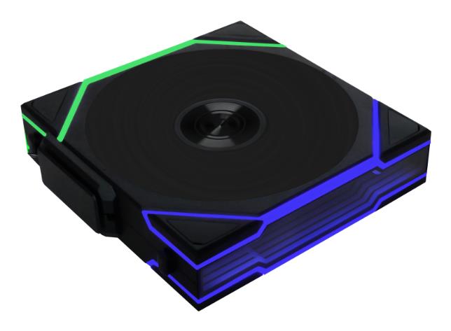 CASE FAN 120MM WRL/G99.12TLLCD1W1B.00 LIAN LI