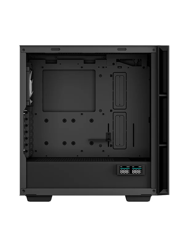 Deepcool - MID TOWER CASE - CH560 Digital - Side window - Black - Mid-Tower - ATX PS2