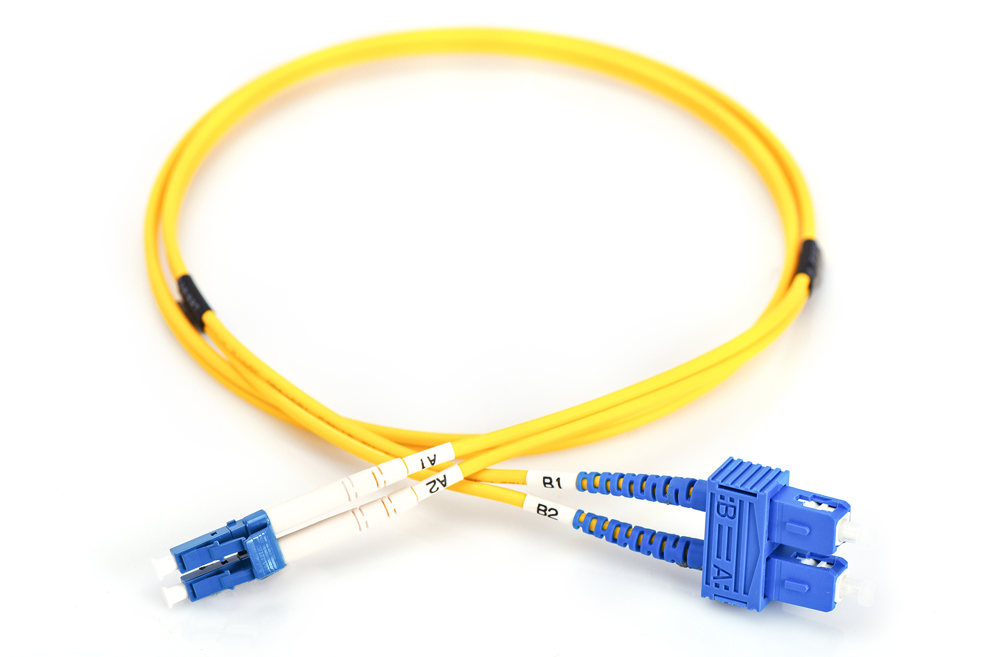 Digitus - Patch Cord - DK-2932-01 - Cable diameter 3 mm; Cable type: I-VH 2E9/125µ; Fiber diameter: 09/125µ; Connector 1/2: LC/SM
