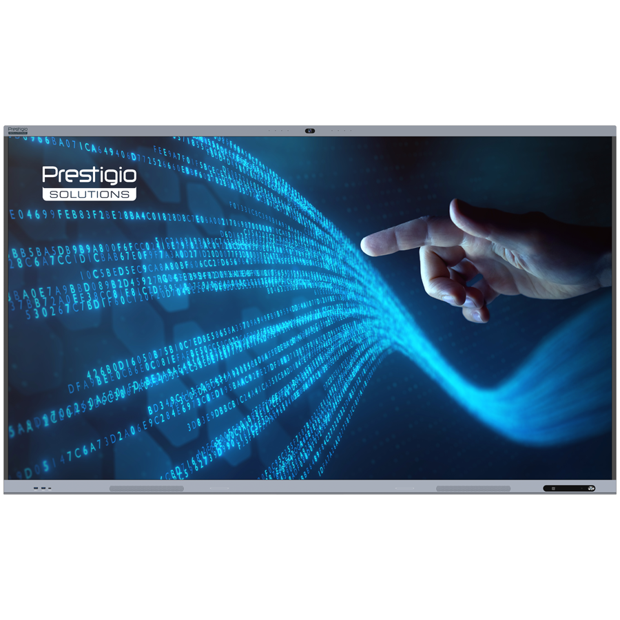 PRESTIGIO SOLUTIONS Multiboard 65'' Light+ Gen 2, Android 13, Google EDLA, AI Camera, 16/128GB