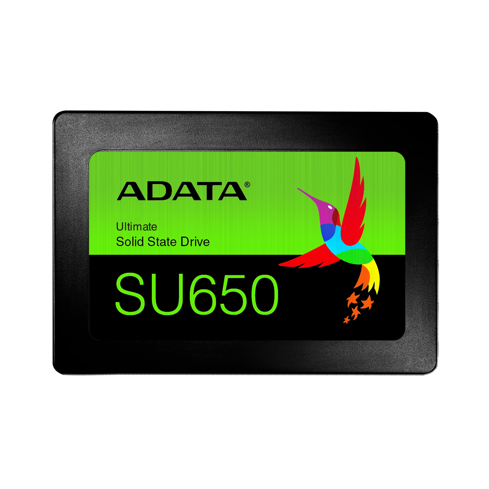 ADATA - Ultimate SU650 - 256 GB - SSD form factor 2.5" - Solid-state drive interface SATA 6Gb/s - Read speed 520 MB/s - Write speed 450 MB/s
