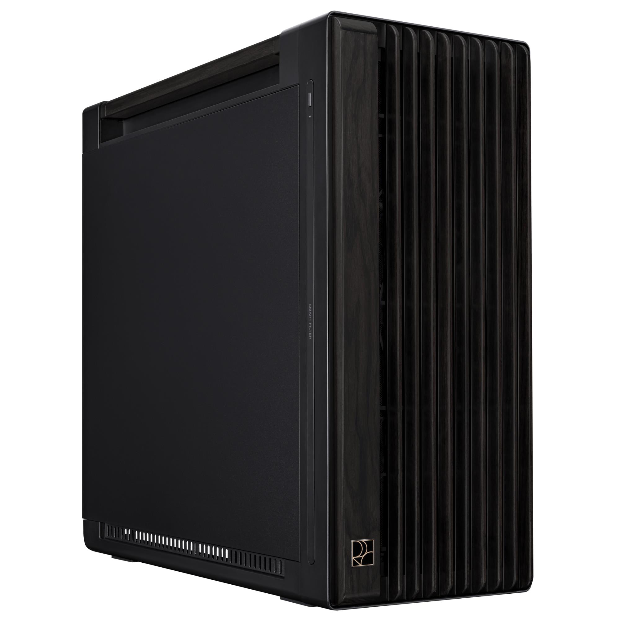 Case|ASUS|ProArt PA602 Wood Edition - Metal Panel|MidiTower|Case product features Fan control panel|Not included|Colour Black|PROARTPA602WOODMETAL