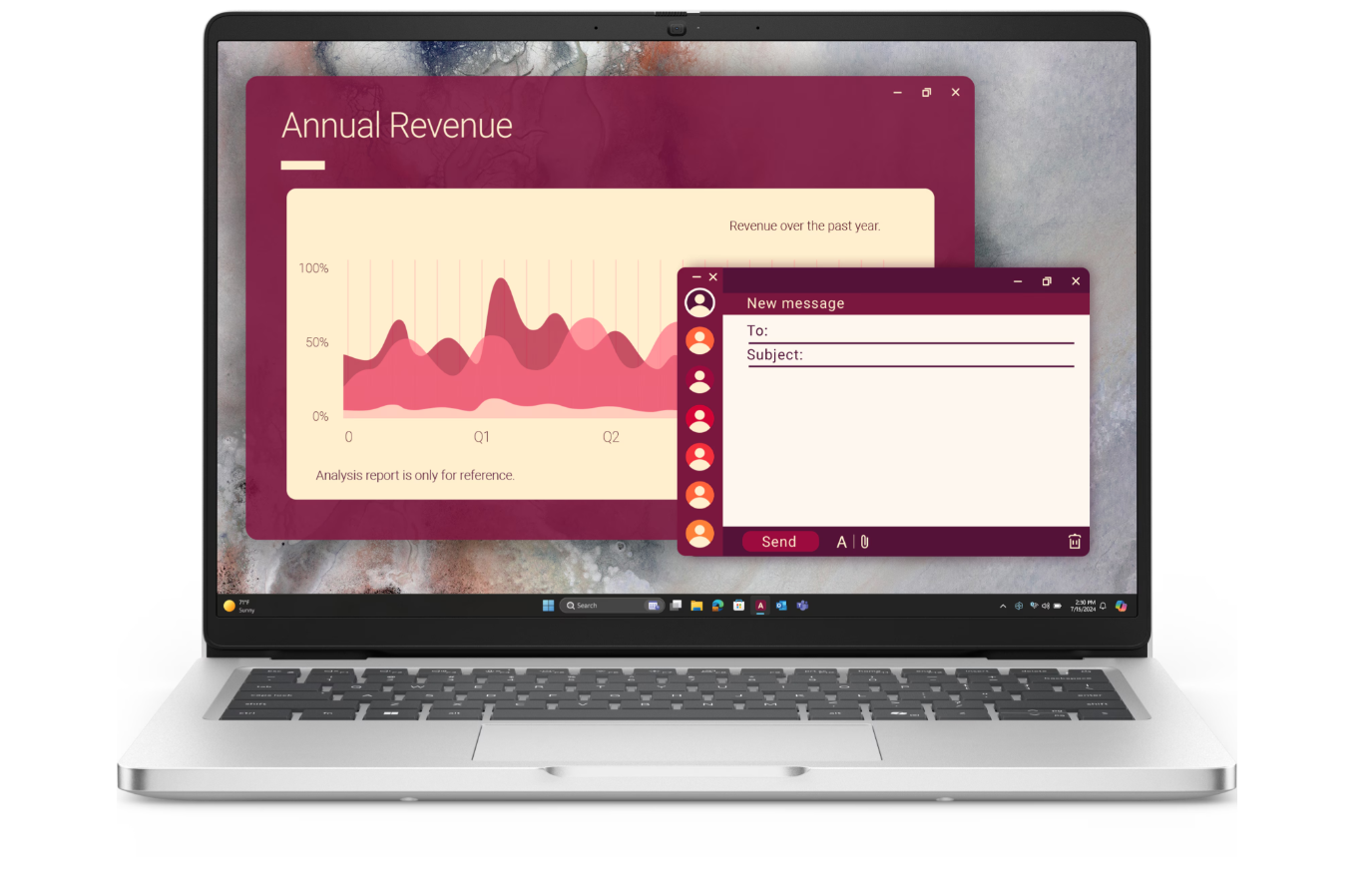 Dell Pro 14 PC14250 - 14 " - FHD+ - Anti-glare - Intel Core Ultra 5 - 235U - 16 GB - DDR5 - Solid-state drive capacity 512 GB - Intel Graphics - Windows 11 Pro - 802.11ax - Bluetooth version 5.3 - Keyboard language English - Keyboard backlit - Warranty 36