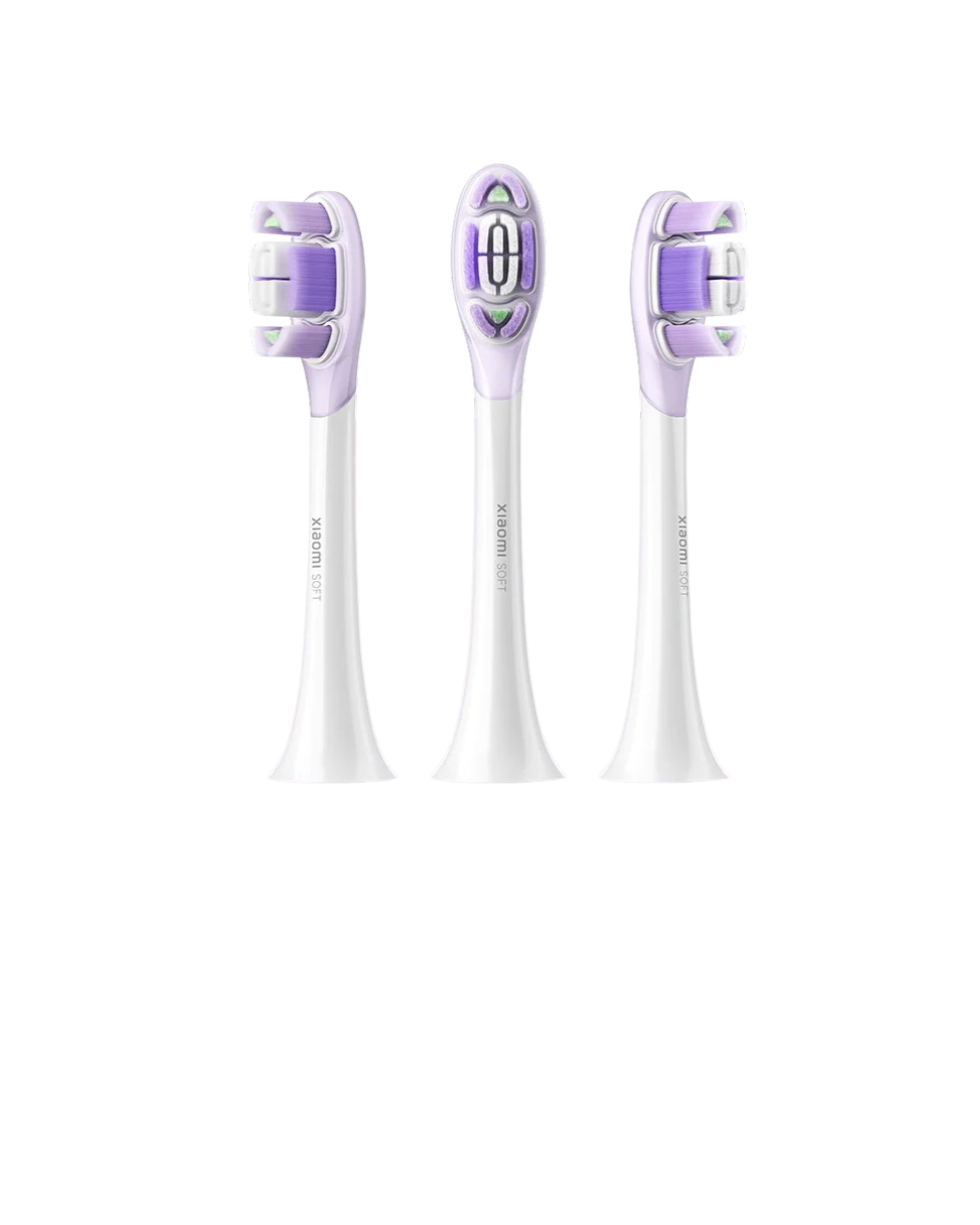 Xiaomi - Oscillation Electric Toothbrush Replacement Heads (Soft), 3 pcs