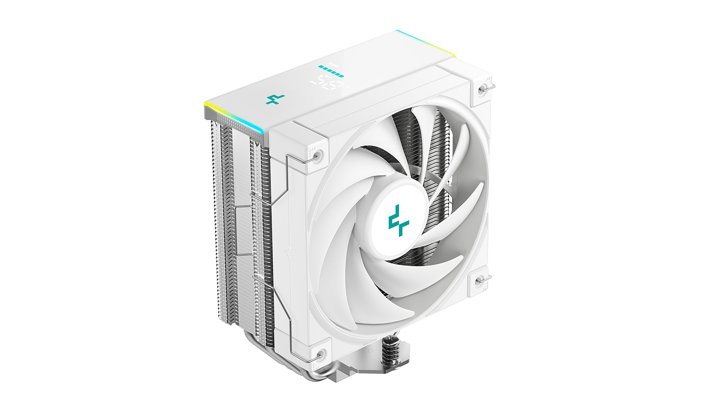Deepcool CPU Air Cooler - AK400 Digital SE - White - Intel, AMD