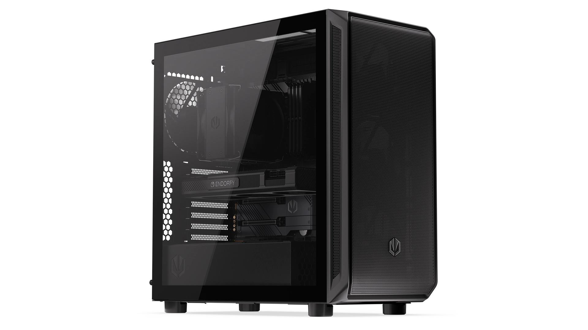 Case|ENDORFY|Arx 700 Air|MidiTower|Case product features Transparent panel|ATX|MicroATX|MiniITX|Colour Black|EY2A012