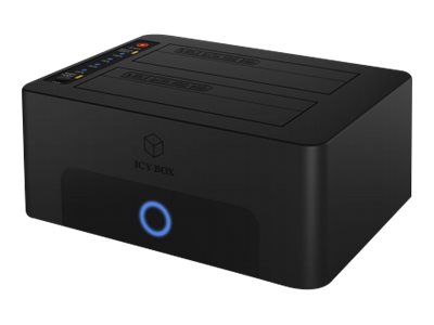Raidsonic - Icy Box - IB-1232CL-U3 Dockingstation, 2x SATA 2.5" and/or 3.5" to 1x USB 3.2 Gen 1 Host + UASP