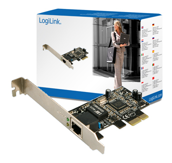 Logilink - Gigabit PCI Express network card - PCI-E