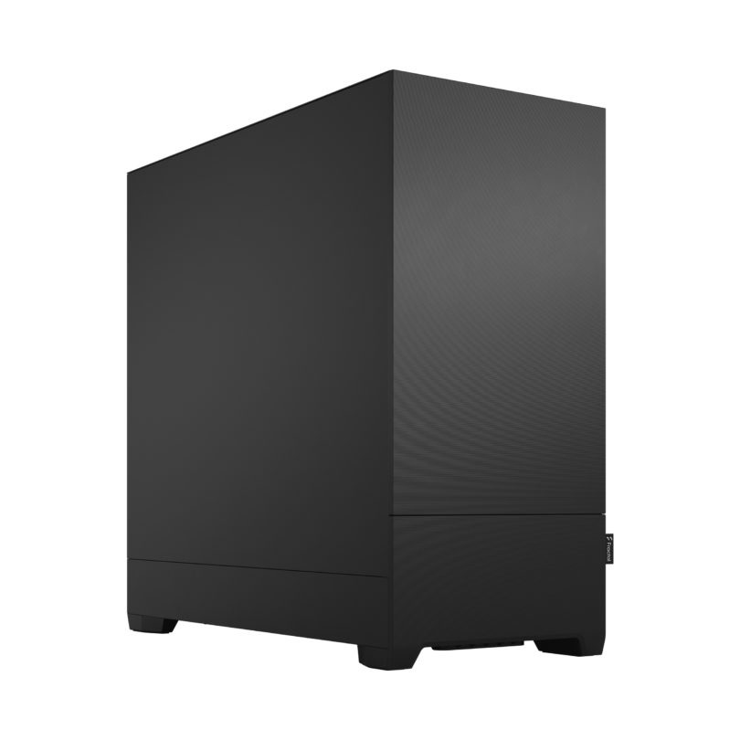 Fractal Design - Pop Silent - Side window - Black Solid - ATX, mATX, Mini ITX - ATX
