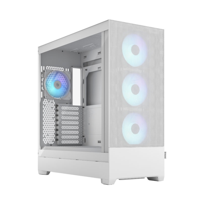 Fractal Design - Pop XL Air RGB - Side window - White TG Clear Tint - E-ATX up to 280 mm, ATX , mATX, Mini ITX - ATX