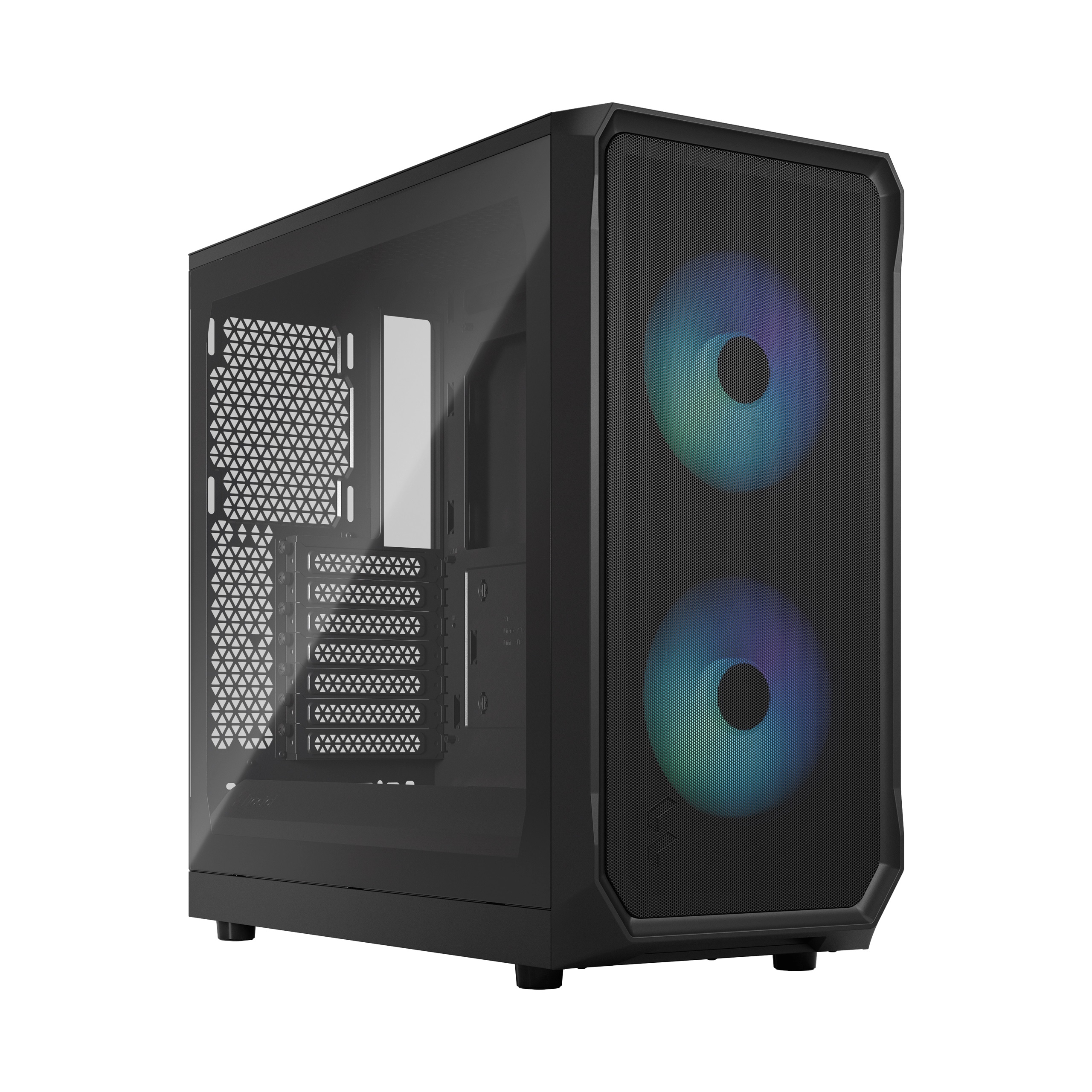 Fractal Design - Focus 2 - Side window - RGB Black TG Clear Tint - Midi Tower - ATX