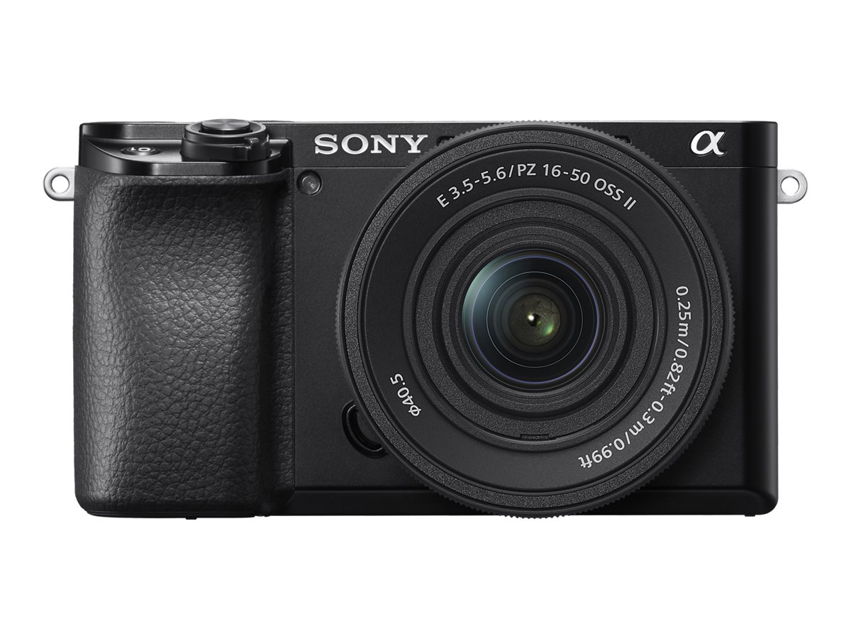 Sony ILCE-6100 Mirrorless Camera + 16-50mm Lens, Black - Sony
