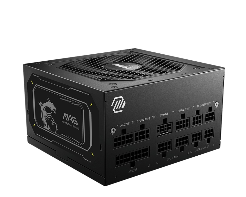 MSI Power Supply - MAG A850GL PCIE5 II - 850 W