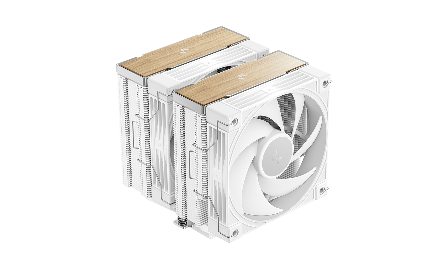 Deepcool CPU Air Cooler - AK620 G2 WH - White - Intel, AMD