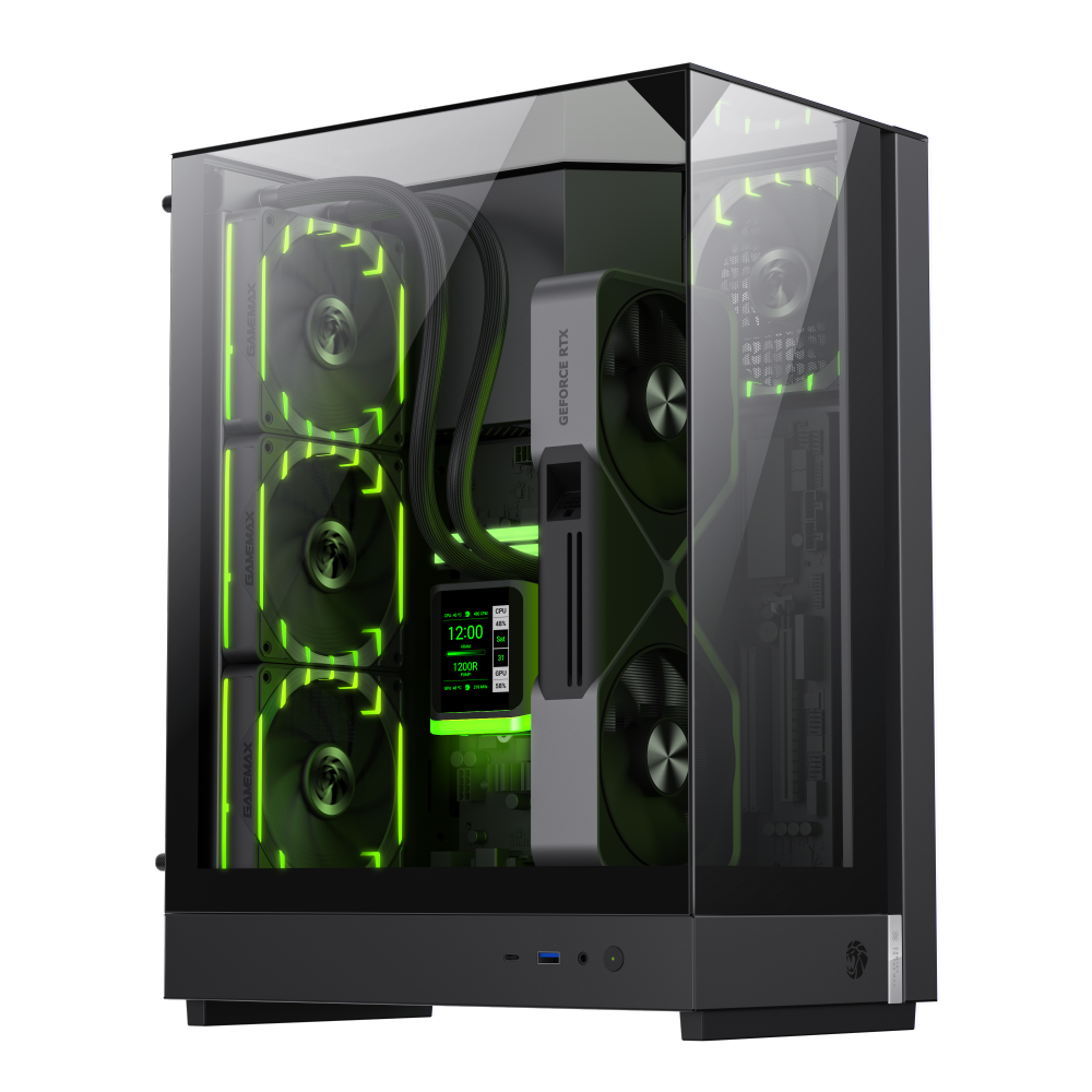 Gamemax Case - T20 BK - M-ATX