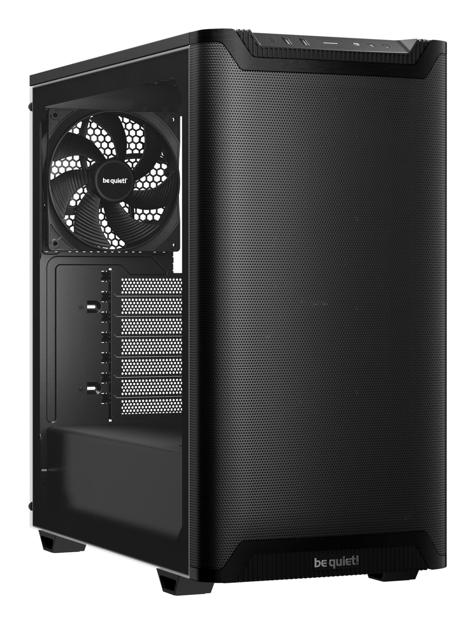 Case|BE QUIET|PURE BASE 501|MidiTower|Not included|ATX|MicroATX|MiniITX|Colour Black|BGW74