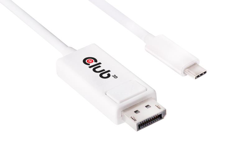 CABLE USB-C TO DP 1.2M/M/M CAC-1517 CLUB3D